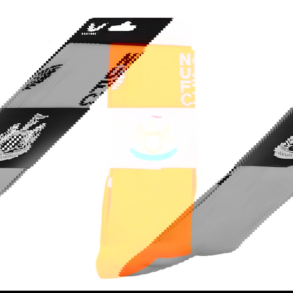 2022-2023 Newcastle Away Goalkeeper Socks (Orange) - Kids