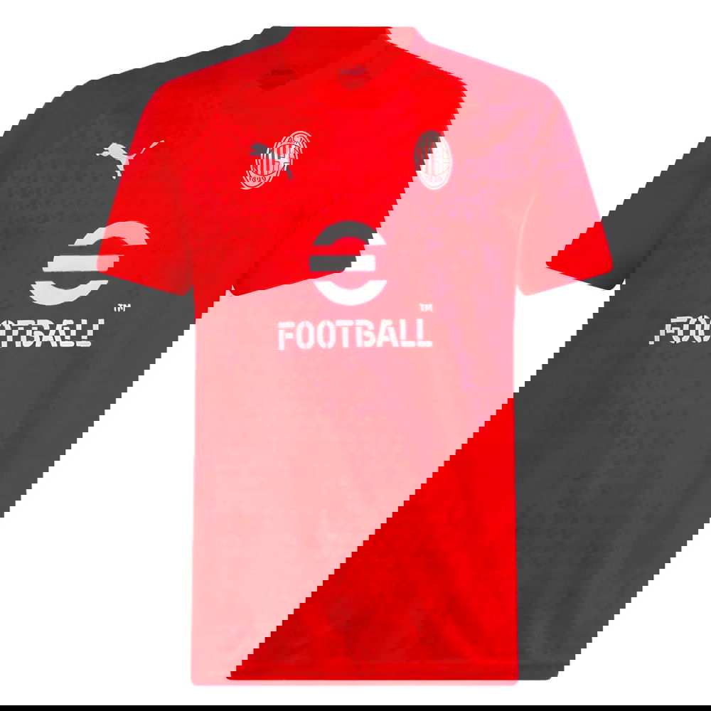 2023-2024 AC Milan Training Jersey (Red)
