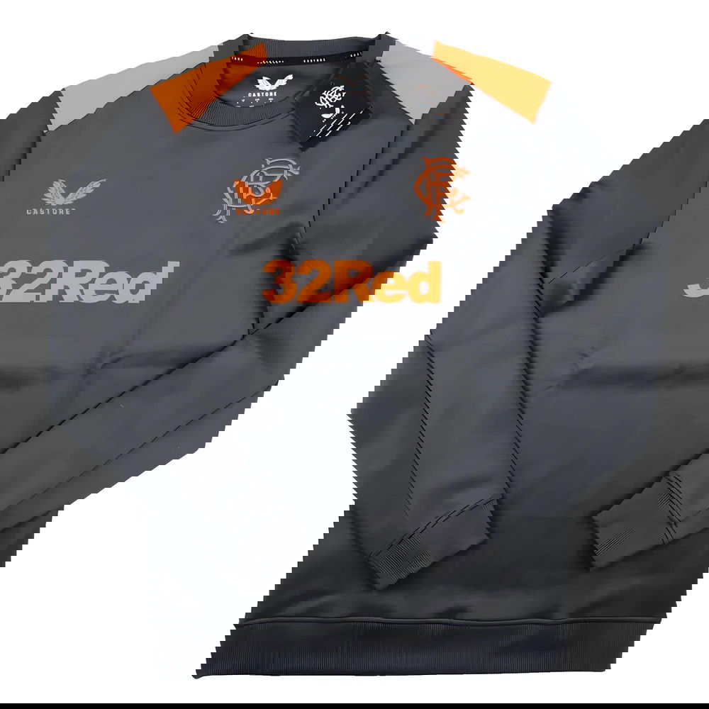 2023-2024 Rangers Coaches Training Sweatshirt (Ebony)