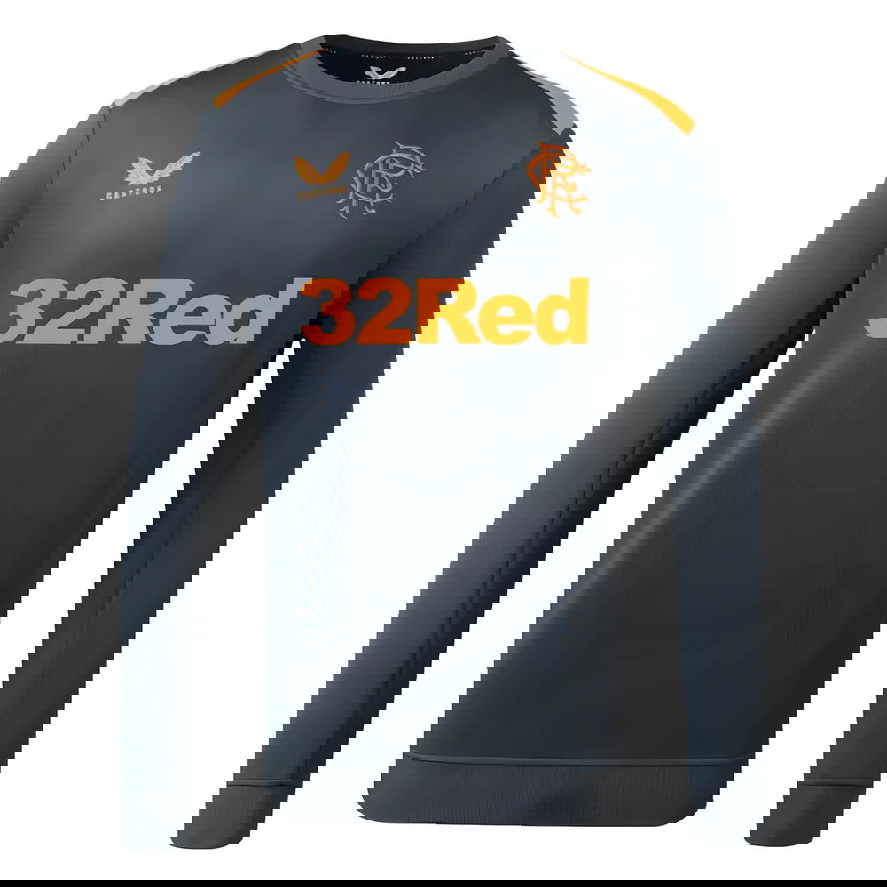 2023-2024 Rangers Coaches Matchday Sweatshirt (Ebony)