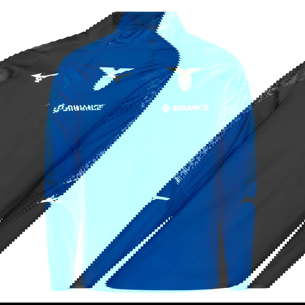 2023-2024 Lazio Pre-Match Half Zip Midlayer (Royal)