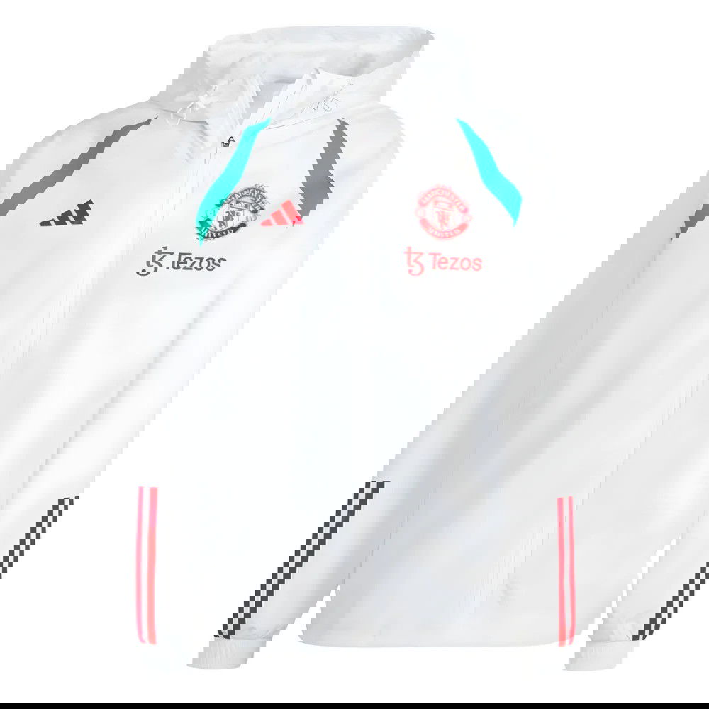 2023-2024 Man Utd Allweather Jacket (White)