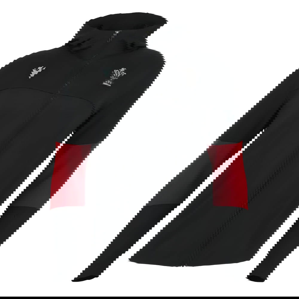 2023-2024 Wales Rugby WRU Athleisure Hoody (Black)