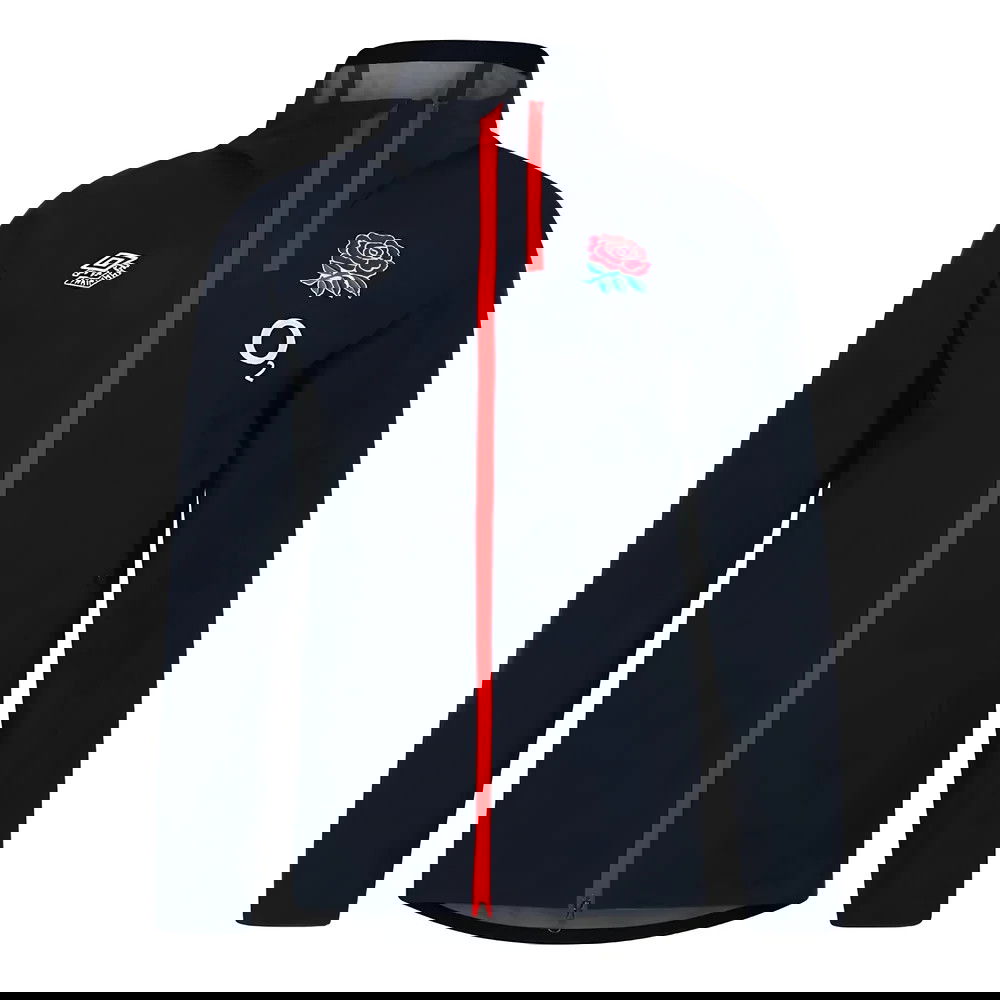 2023-2024 England Rugby Rain Jacket (Navy Blazer)