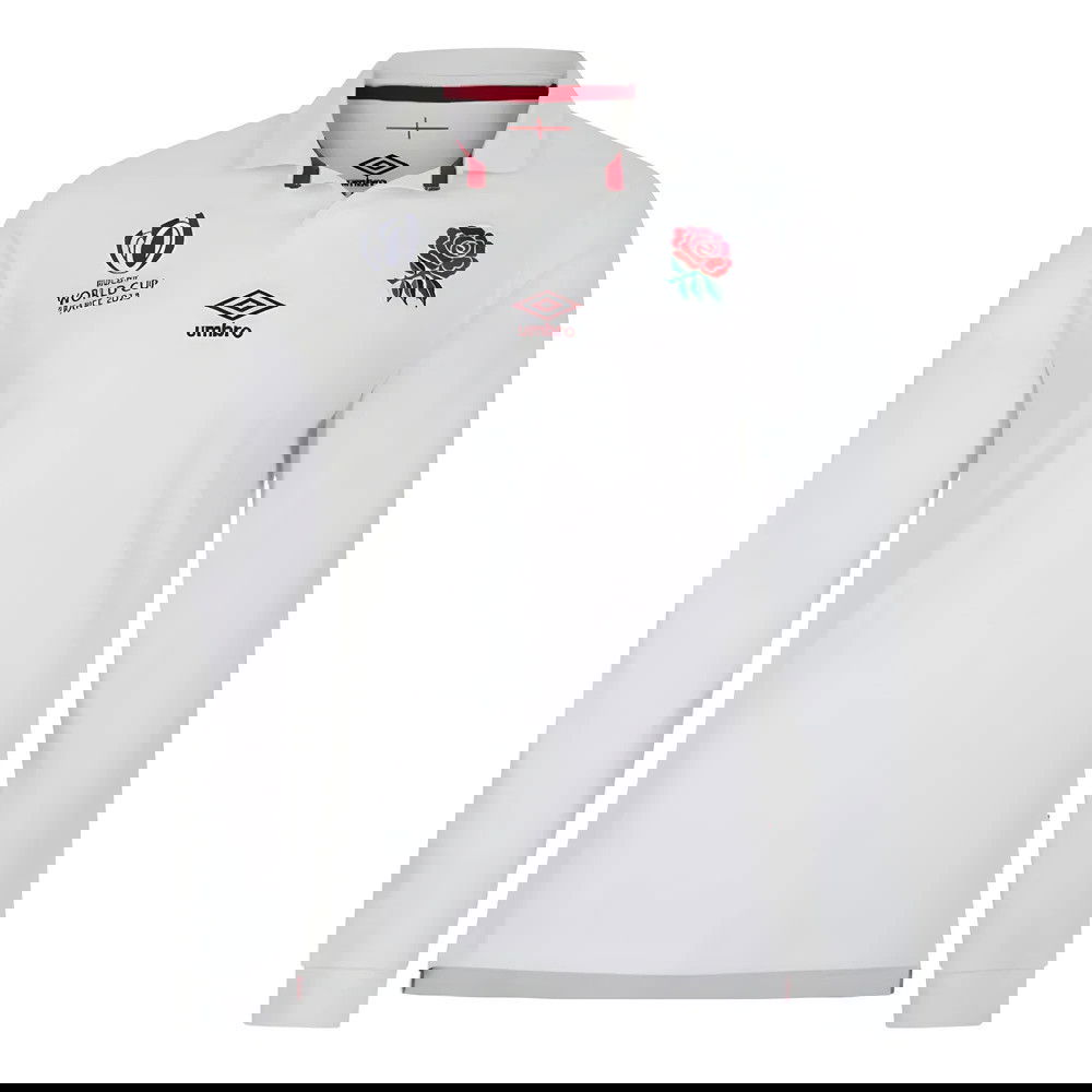 England RWC 2023 Home LS Classic Jersey (Kids)