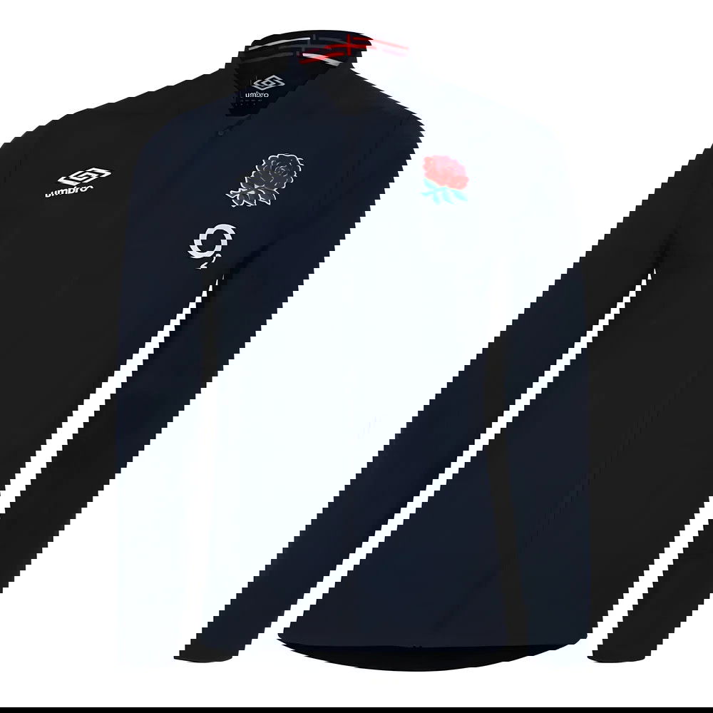 2023-2024 England Rugby Anthem Jacket (Nazy Blazer)