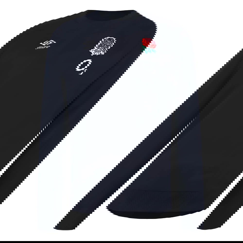 2023-2024 England Rugby Fleece Sweat (Nazy Blazer)