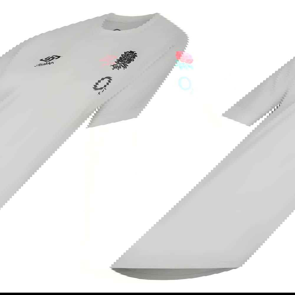 2023-2024 England Rugby Leisure Tee (Foggy Dew)