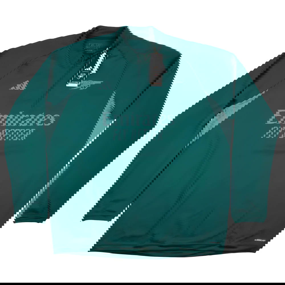 2023-2024 Arsenal EU Training Top (Rich Green)