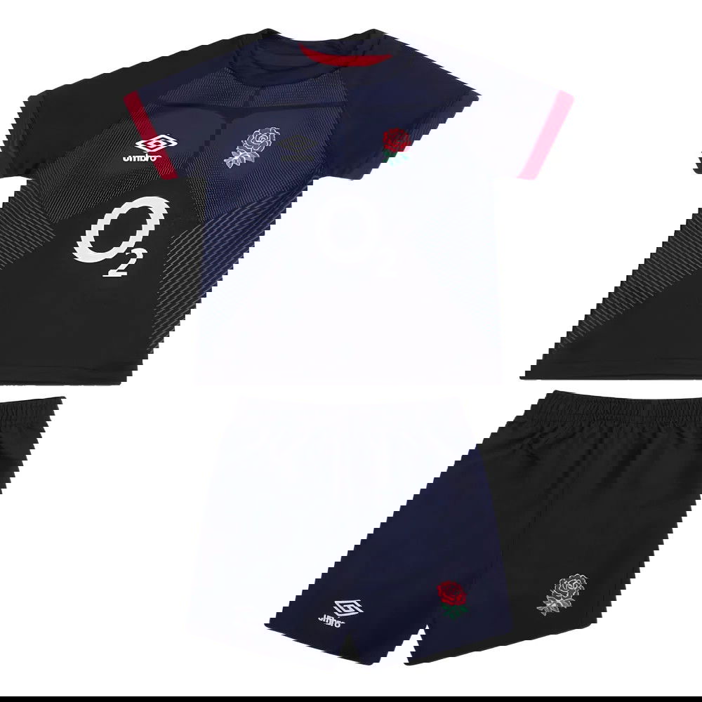 2023-2024 England Rugby Alternate Replica Baby Kit