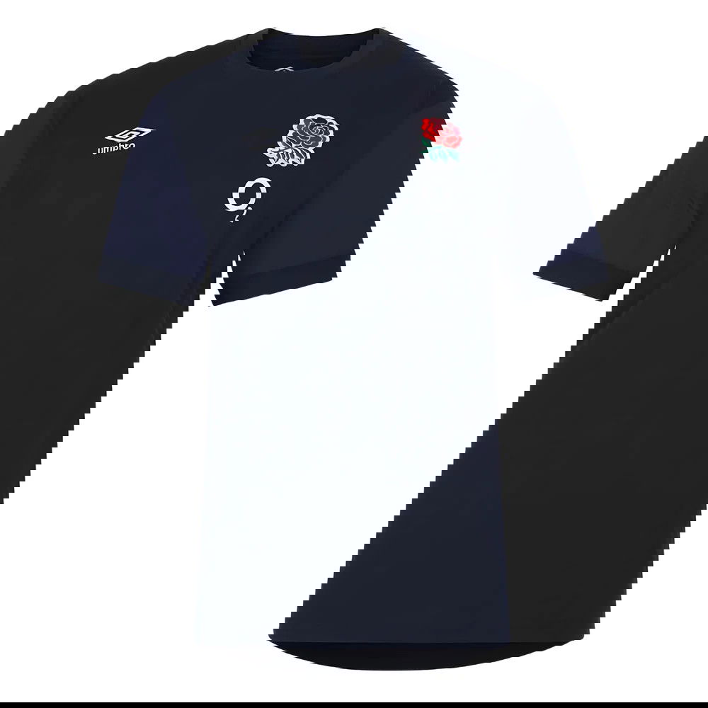 2023-2024 England Rugby Warm Up Jersey - Kids (Navy Blazer)