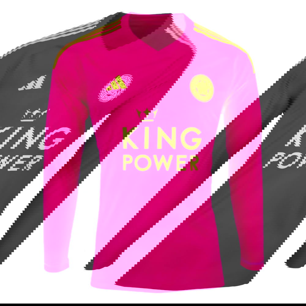 2023-2024 Leicester City Home Goalkeeper Shirt (Pink)