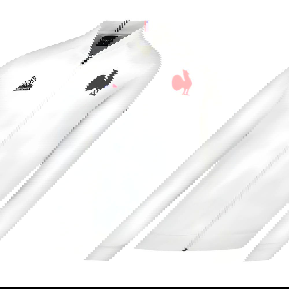 2023-2024 France Rugby Presentation Sweat Top (White)