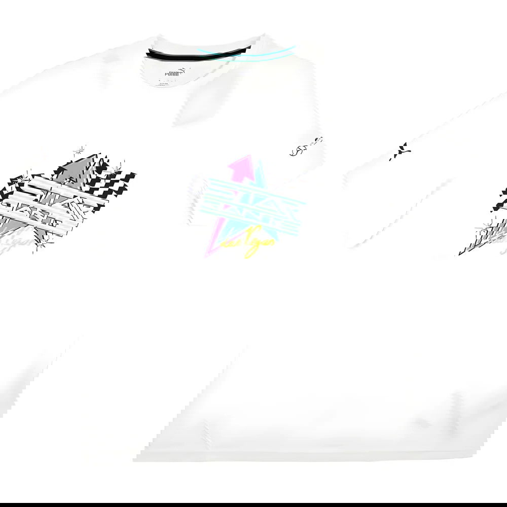 2023 Mercedes Garage Crew Las Vegas Tee (White)