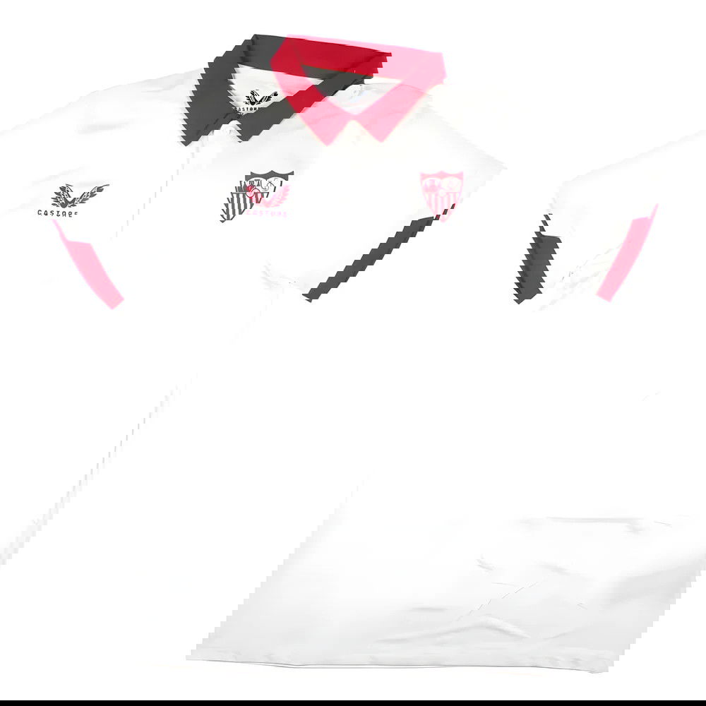 2023-2024 Sevilla Travel Polo Shirt (White)