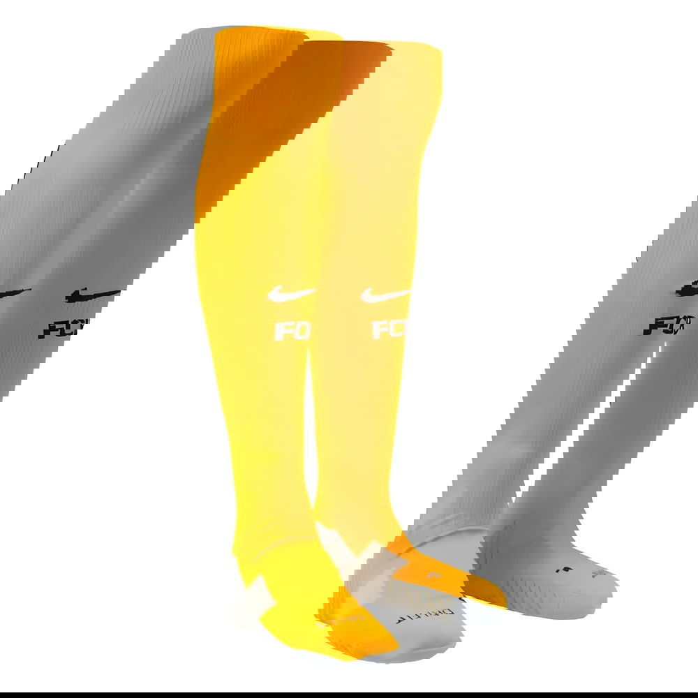 2015-2016 Barcelona Away Socks (Gold)