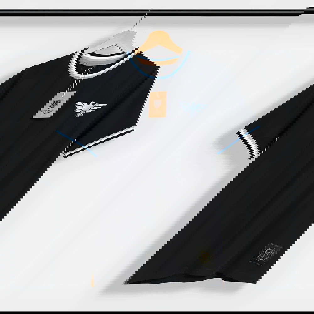 Aquila Black Football Shirt