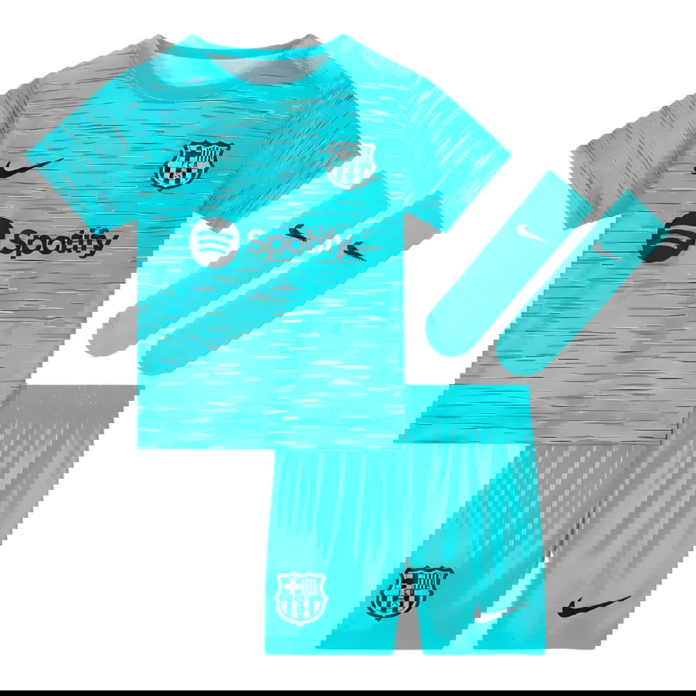 2023-2024 Barcelona Infants Baby Third Kit