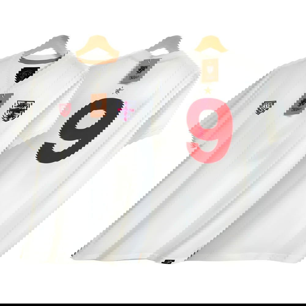 England Sir Bobby Charlton Tribute Football Shirt