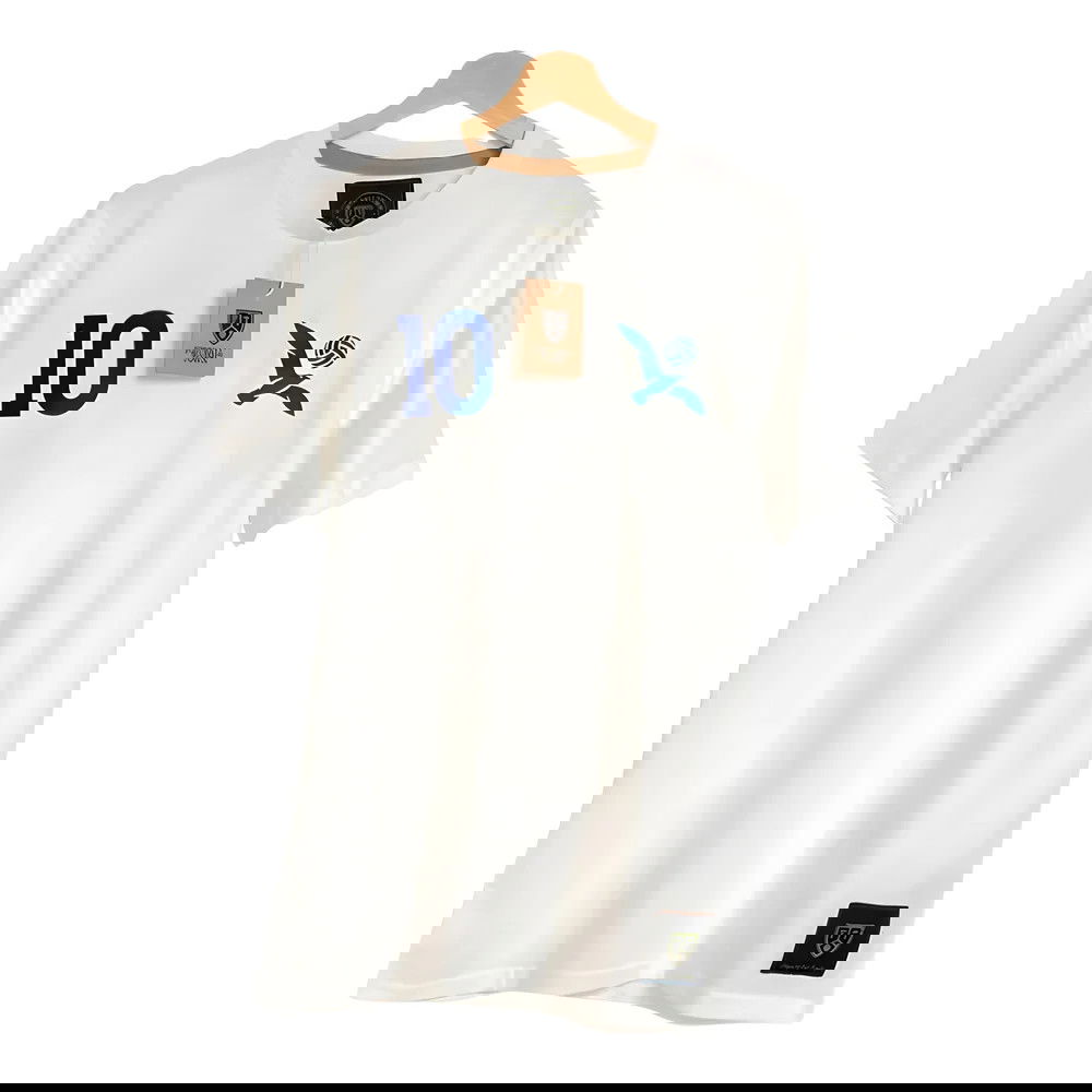 The Seagull 10 Retro Football Tee (White)