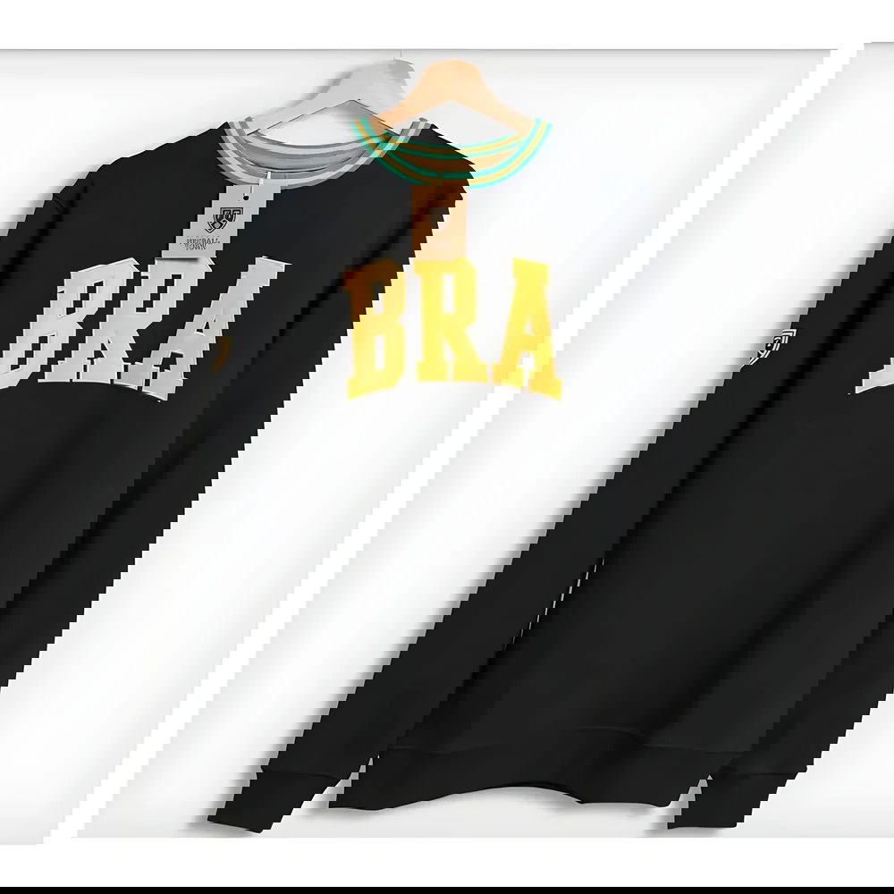 Brazil Retro Football Sweatshirt