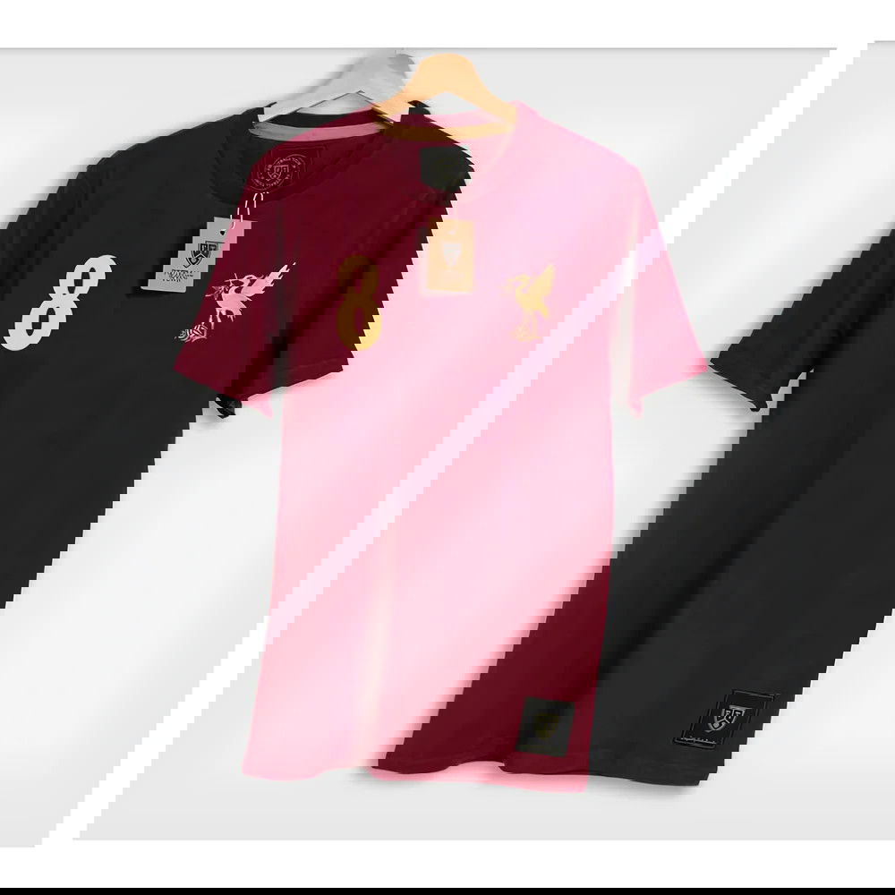 The Bird Steven Gerrard Bordeaux 8 Retro T-Shirt