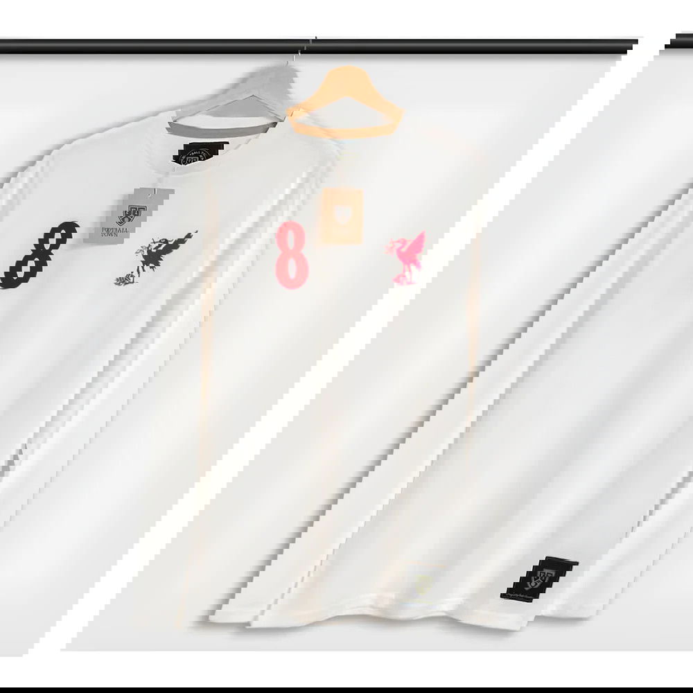 Steven Gerrard The Bird White 8 Long Sleeves