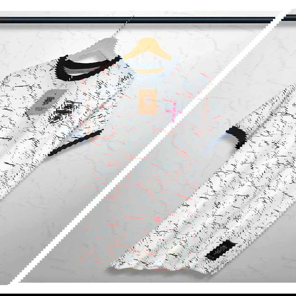 England Marble The Lions Cross Retro Shirt