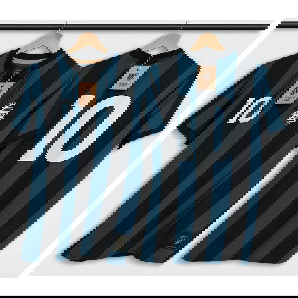 Inter Retro Shirt with Laces Il Serpente