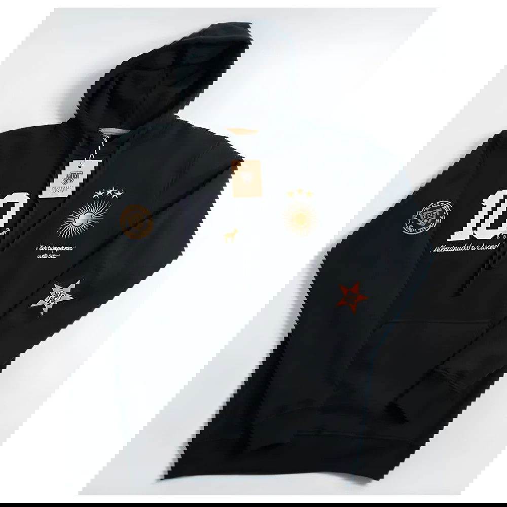 Argentina Messi Hoodie El Sol GOAT (Black)