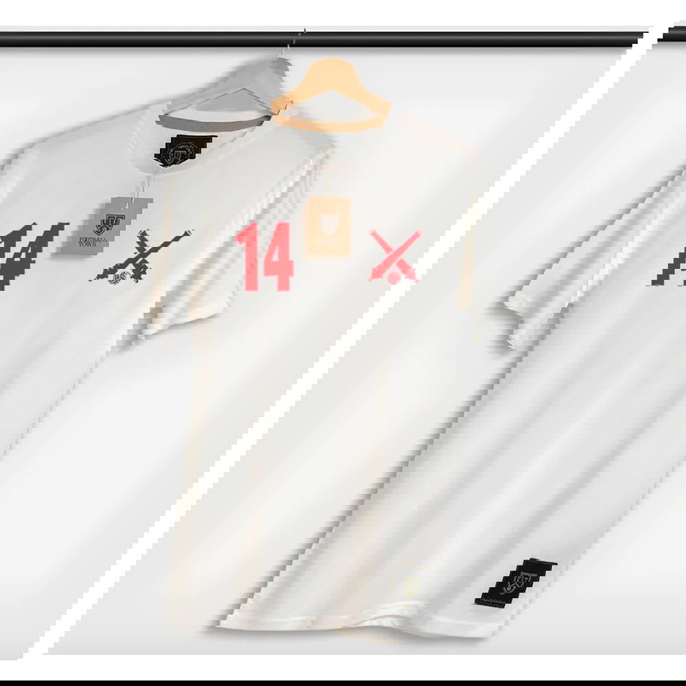 Thierry Henry The Cannon White 14 Retro Shirt