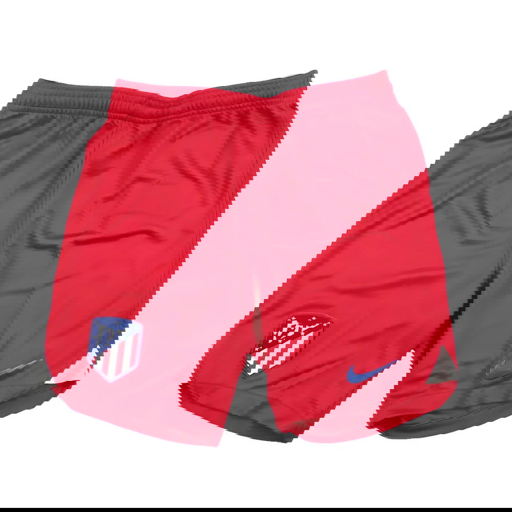 2023-2024 Atletico Madrid Home Shorts (Red) - Kids