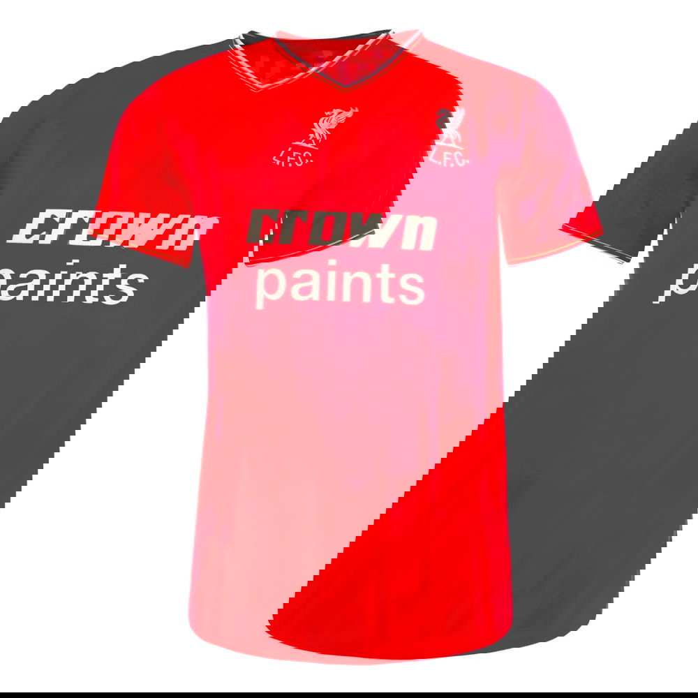 1986 Liverpool Crown Paints Home Shirt