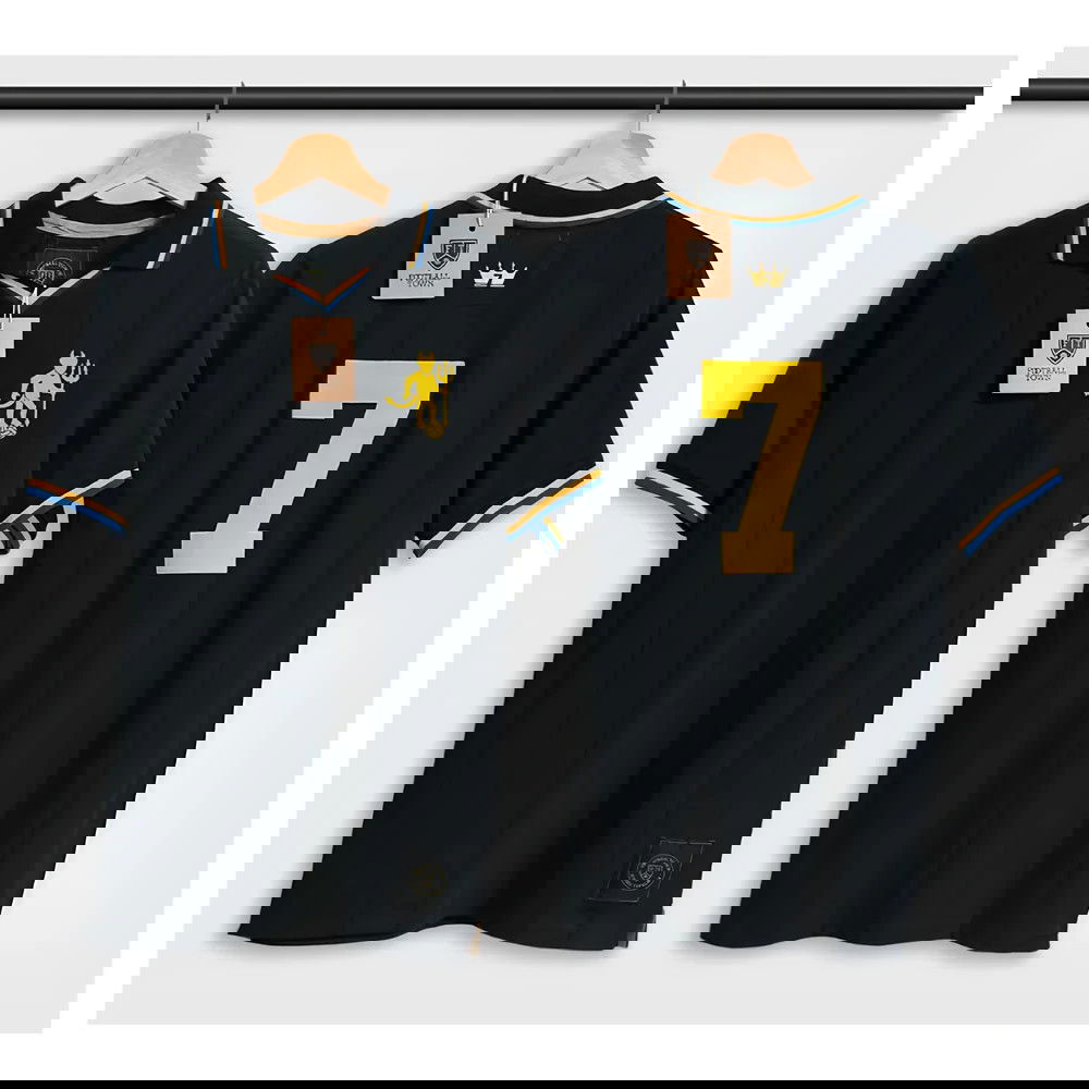 Manchester Tribute Shirt The King Cantona Black