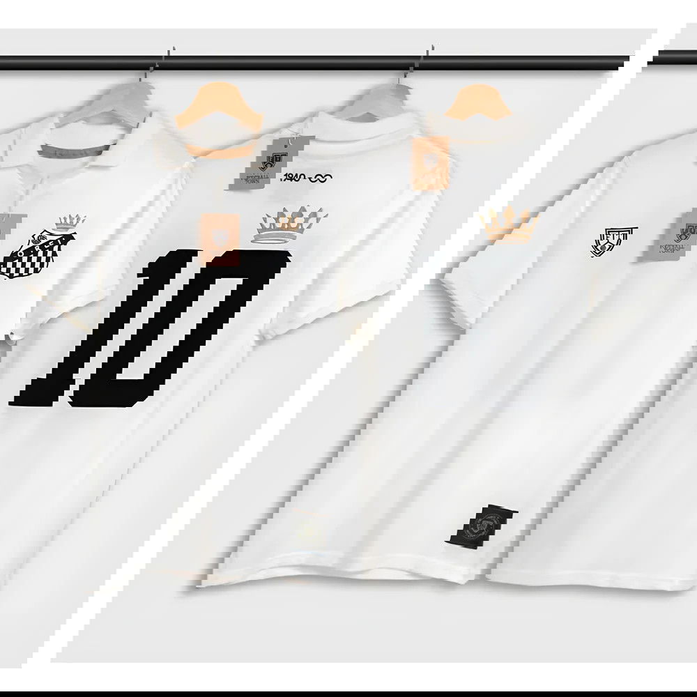 Santos Tribute Football Shirt Pel O Rei Eterno