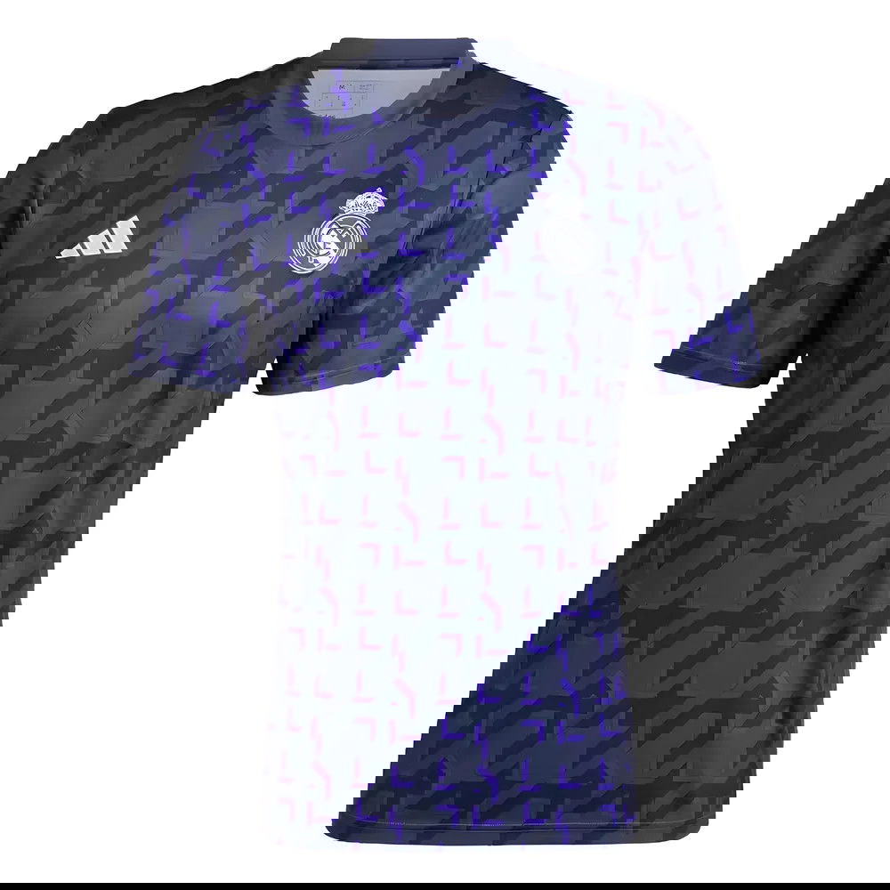 2023-2024 Real Madrid Pre-Match Shirt (Shadow Navy)