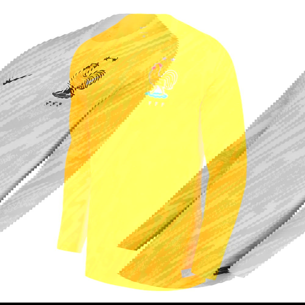 2024-2025 France Goalkeeper LS Home Shirt - Kids