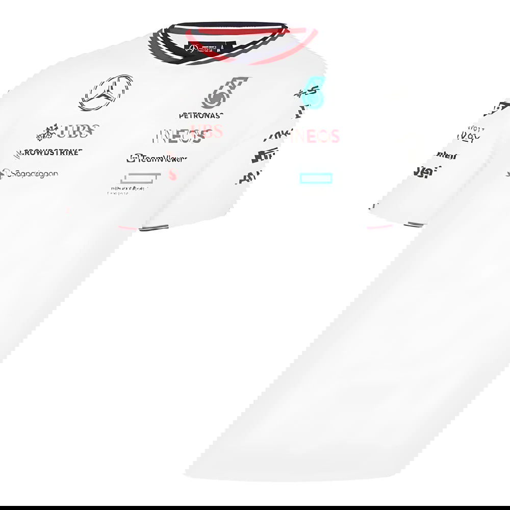 2024 Mercedes-AMG Team Driver T-Shirt (White)