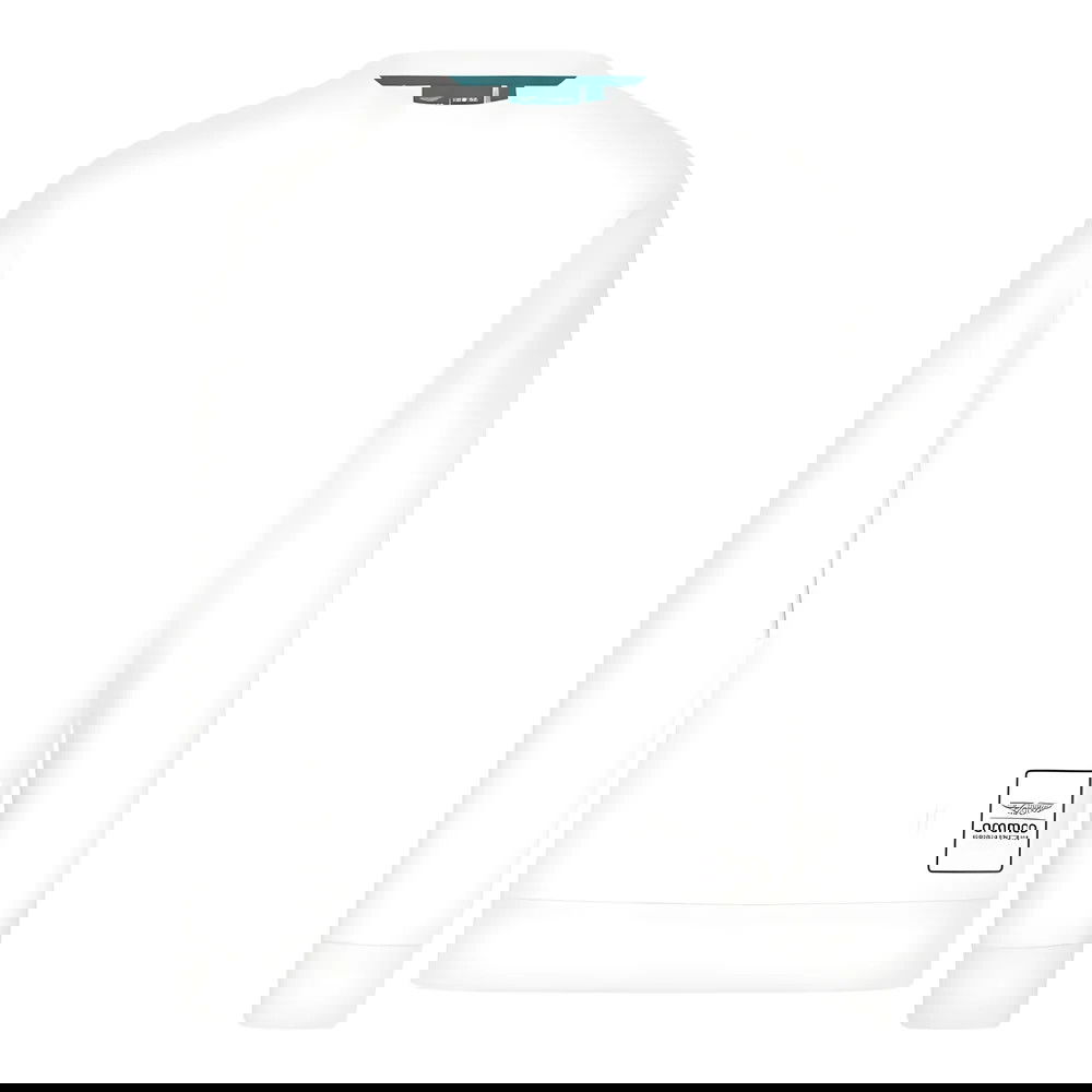 2024 Aston Martin Logo Crew Sweatshirt (White)