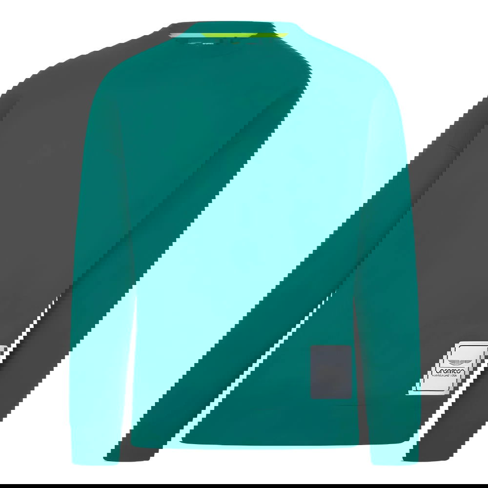 2024 Aston Martin Logo Crew Sweatshirt (Green)