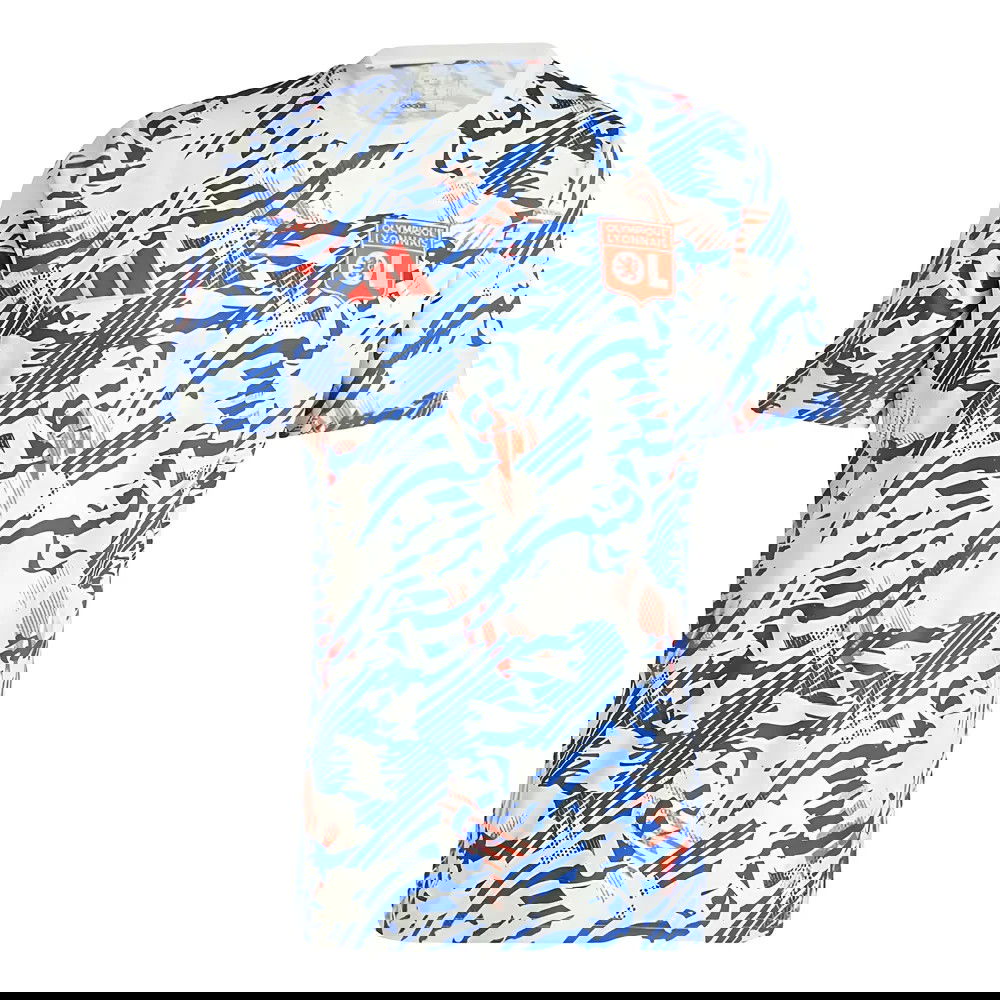 2024-2025 Olympique Lyon Pre-Match Shirt (White)