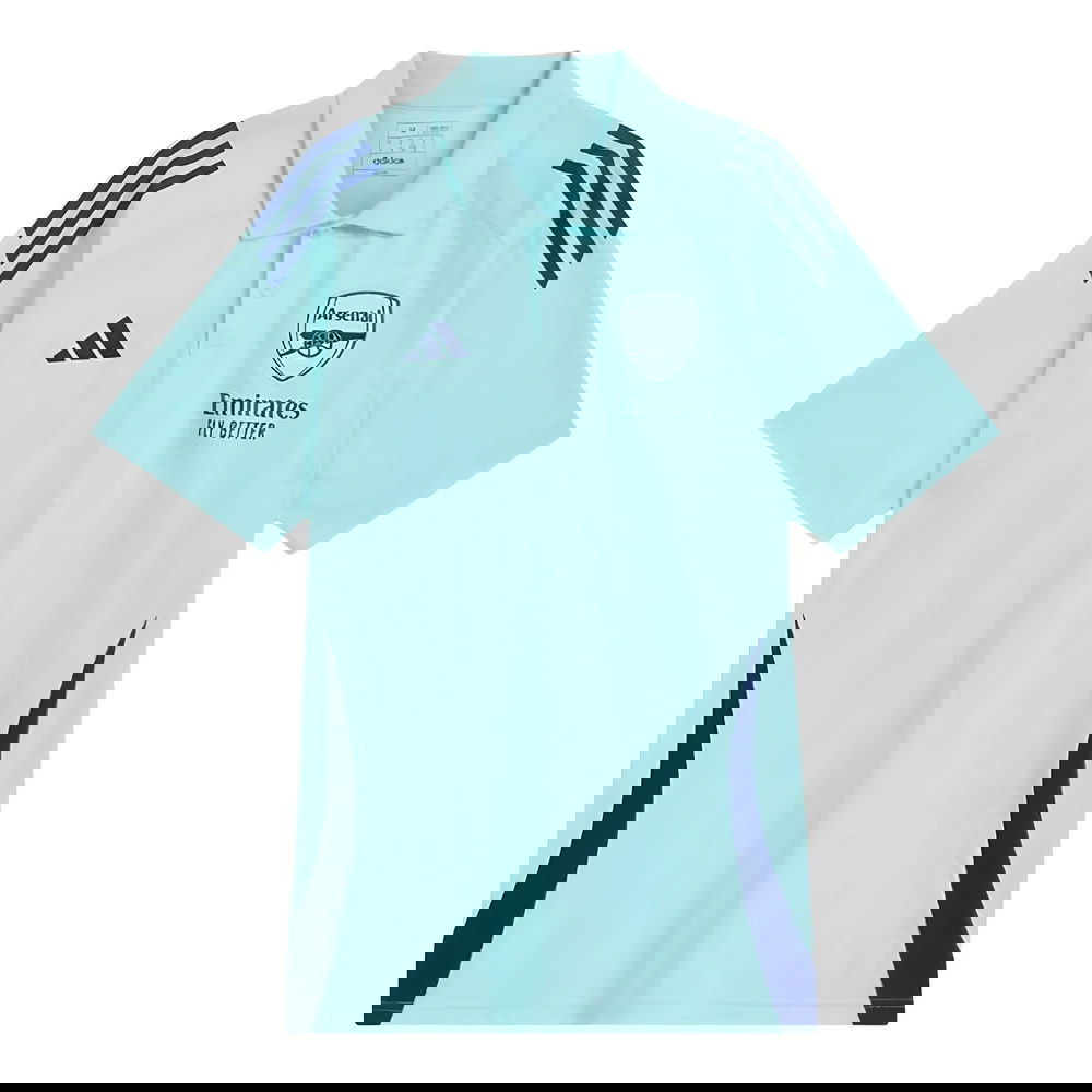 2024-2025 Arsenal Polo Shirt (Clear Aqua)