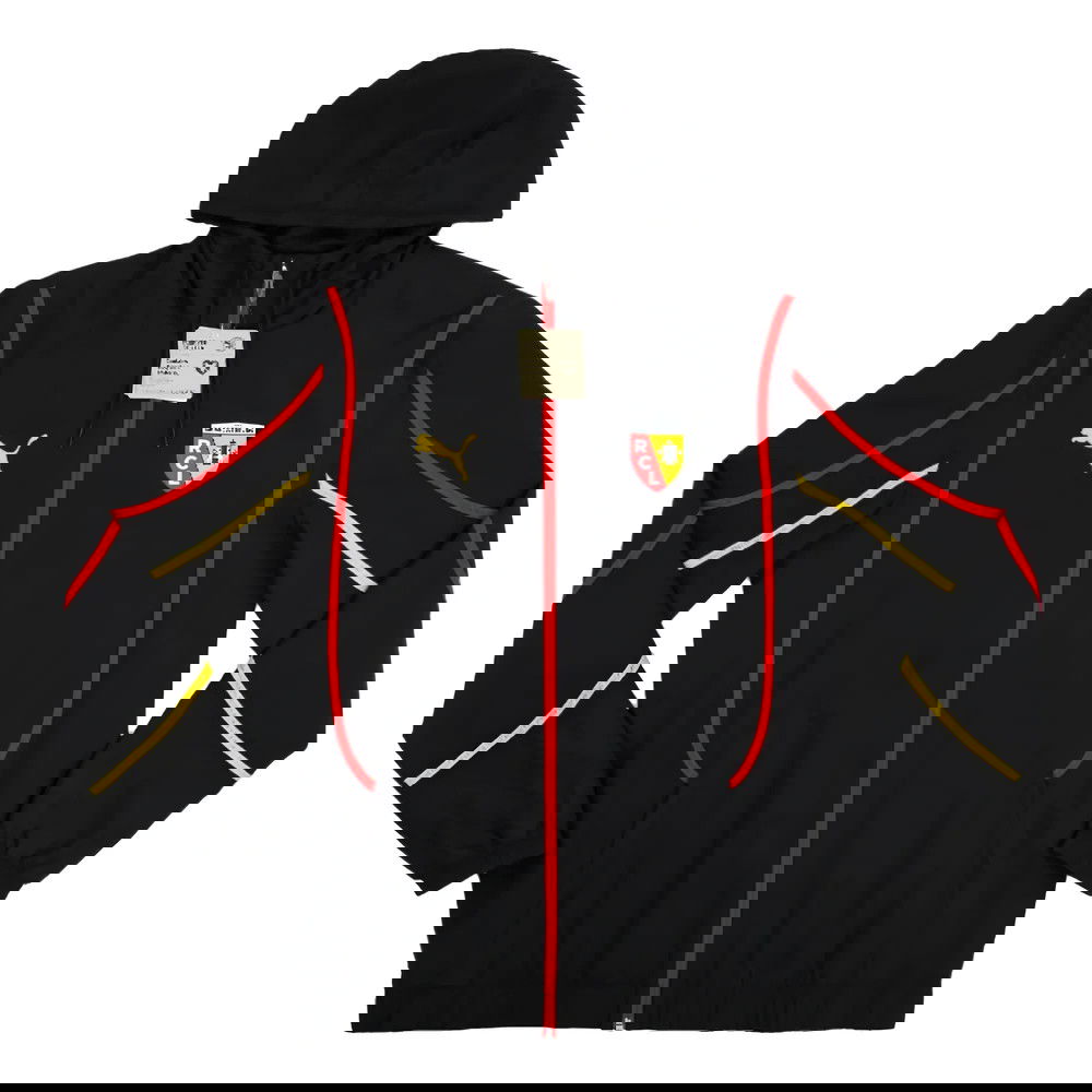 2024-2025 Racing Lens Pre-Match Woven Jacket (Black)