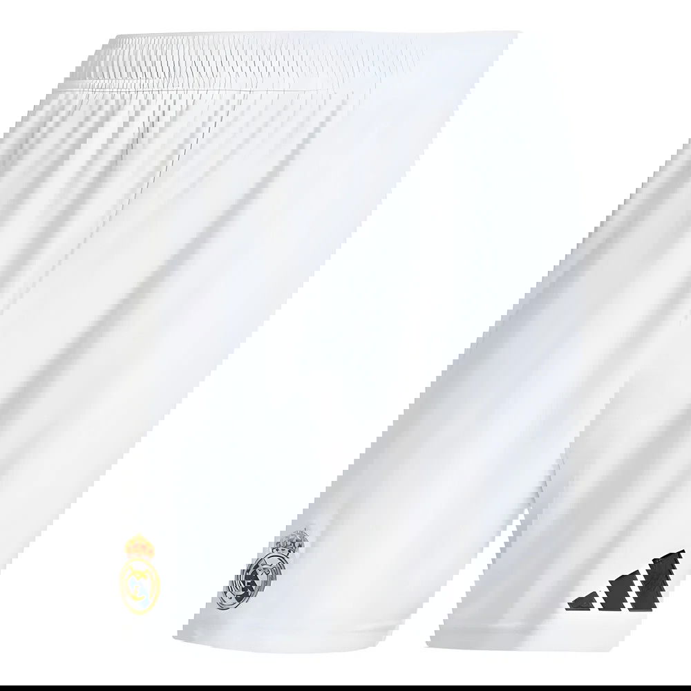 2024-2025 Real Madrid Home Shorts (White)