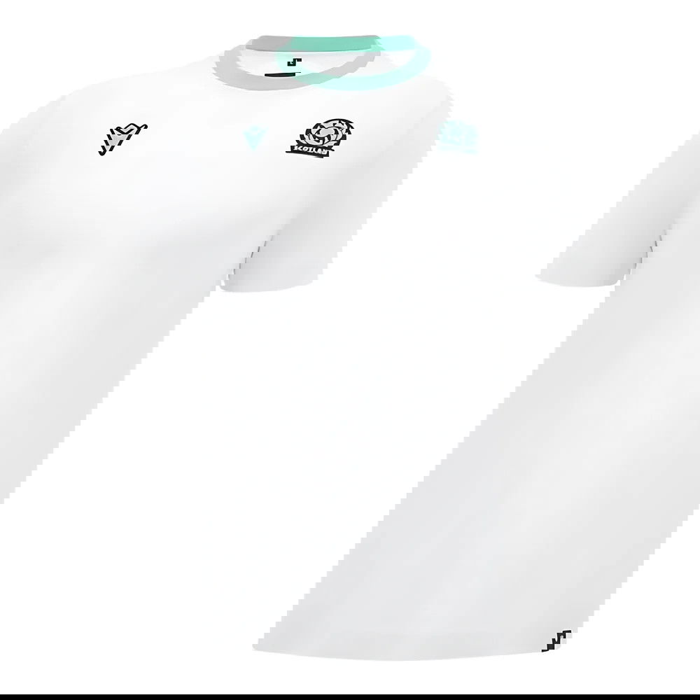2024-2025 Scotland Rugby Travel Cotton Tee (White)