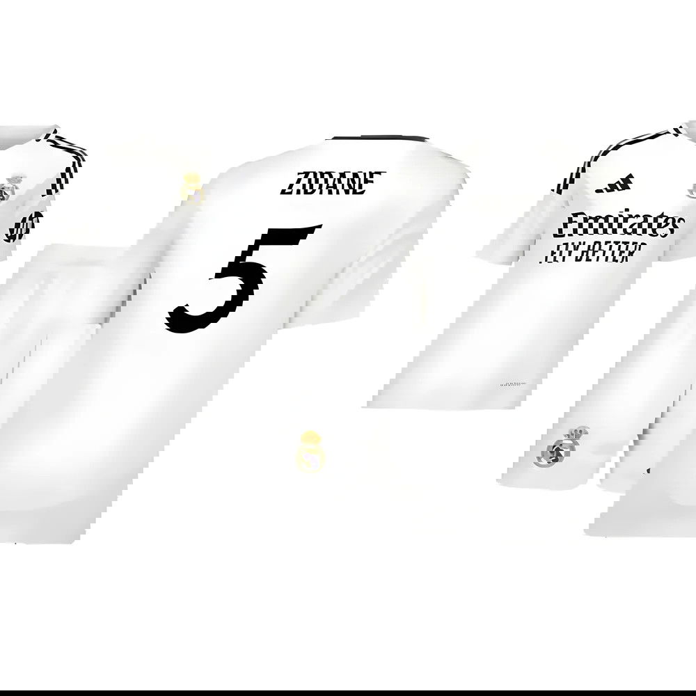 2024-2025 Real Madrid Home Youth Kit (Zidane 5)