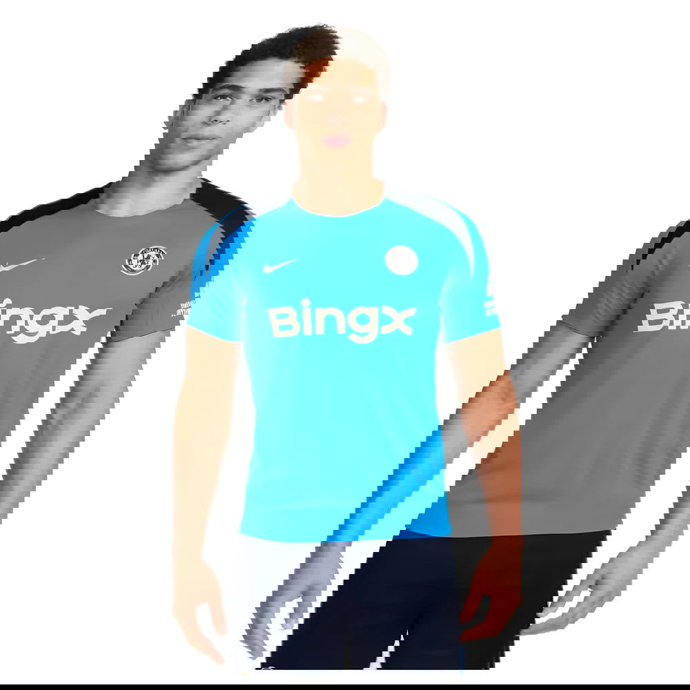 2024-2025 Chelsea Strike Dri-FIT Knit Shirt (Light Photo Blue)