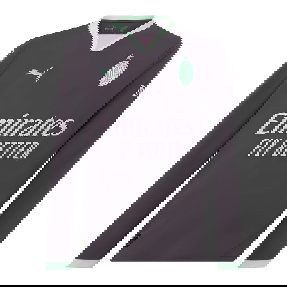 2024-2025 AC Milan Third Long Sleeve Shirt