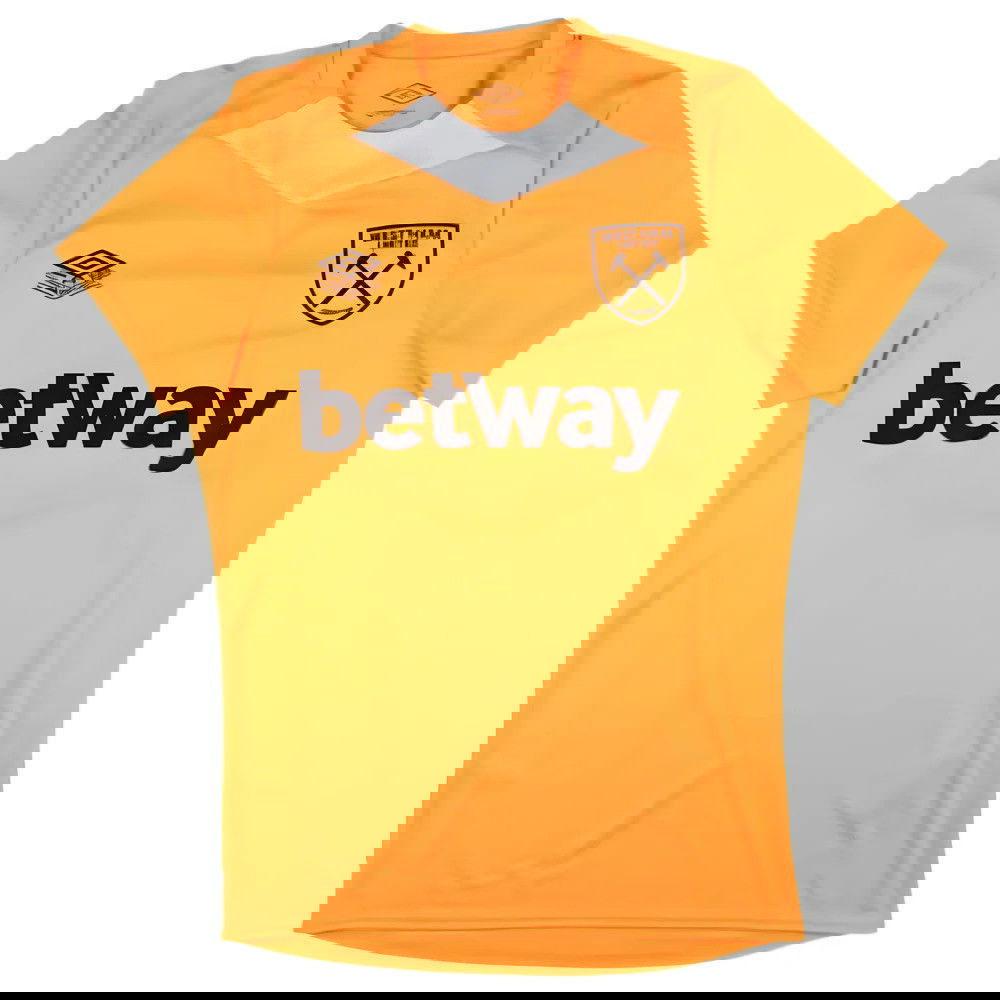 2024-2025 West Ham Training Jersey (Orange)