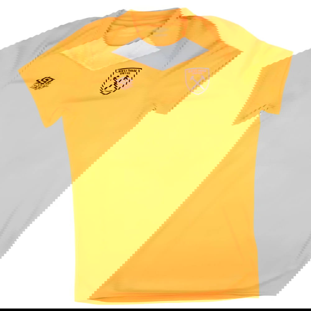 2024-2025 West Ham Training Jersey (Orange) - Kids